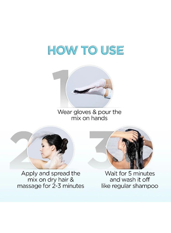 Bblunt Natural Black 5 Minute Shampoo Hair Colour - 20ml X10 (Pack of 2) | Colours Within 5 Minutes - Image 3